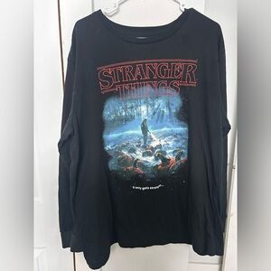 Men’s long sleeve Stranger Things